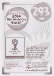 2013 Panini Road to 2014 FIFA World Cup Brazil Stickers #293 Ivan Rakitic Back