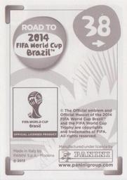 2013 Panini Road to 2014 FIFA World Cup Brazil Stickers #38 Philipp Lahm Back