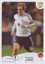 2013 Panini Road to 2014 FIFA World Cup Brazil Stickers #38 Philipp Lahm Front