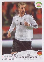 2013 Panini Road to 2014 FIFA World Cup Brazil Stickers #39 Per Mertesacker Front