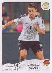 2013 Panini Road to 2014 FIFA World Cup Brazil Stickers #54 Miroslav Klose Front