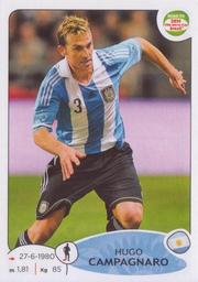2013 Panini Road to 2014 FIFA World Cup Brazil Stickers #56 Hugo Campagnaro Front