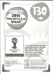 2013 Panini Road to 2014 FIFA World Cup Brazil Stickers #130 Jordi Alba Back