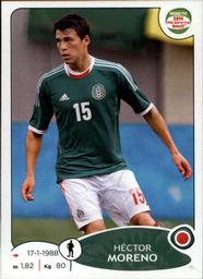 2013 Panini Road to 2014 FIFA World Cup Brazil Stickers #245 Hector Moreno Front
