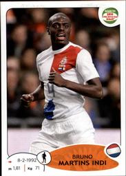 2013 Panini Road to 2014 FIFA World Cup Brazil Stickers #302 Bruno Martins Indi Front