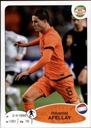 2013 Panini Road to 2014 FIFA World Cup Brazil Stickers #305 Ibrahim Afellay Front