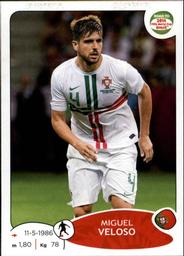 2013 Panini Road to 2014 FIFA World Cup Brazil Stickers #322 Miguel Veloso Front