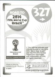 2013 Panini Road to 2014 FIFA World Cup Brazil Stickers #327 Igor Akinfeev Back
