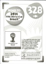 2013 Panini Road to 2014 FIFA World Cup Brazil Stickers #328 Aleksandr Anyukov Back