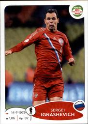 2013 Panini Road to 2014 FIFA World Cup Brazil Stickers #331 Sergei Ignashevich Front