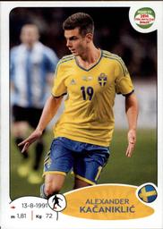 2013 Panini Road to 2014 FIFA World Cup Brazil Stickers #347 Alexander Kacaniklic Front