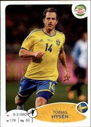 2013 Panini Road to 2014 FIFA World Cup Brazil Stickers #353 Tobias Hysen Front