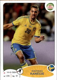 2013 Panini Road to 2014 FIFA World Cup Brazil Stickers #354 Mathias Ranegie Front