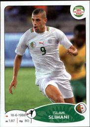 2013 Panini Road to 2014 FIFA World Cup Brazil Stickers #380 Islam Slimani Front