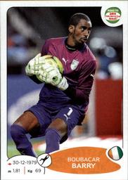 2013 Panini Road to 2014 FIFA World Cup Brazil Stickers #383 Boubacar Barry Front