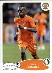 2013 Panini Road to 2014 FIFA World Cup Brazil Stickers #388 Max Gradel Front