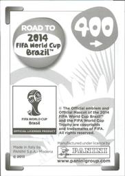 2013 Panini Road to 2014 FIFA World Cup Brazil Stickers #400 Atsuto Uchida Back