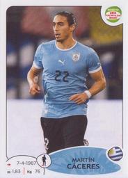 2013 Panini Road to 2014 FIFA World Cup Brazil Stickers #75 Martin Caceres Front