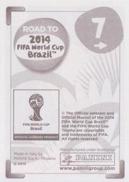 2013 Panini Road to 2014 FIFA World Cup Brazil Stickers #7 Ganso Back