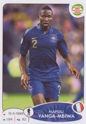 2013 Panini Road to 2014 FIFA World Cup Brazil Stickers #97 Mapou Yanga-Mbiwa Front