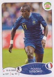 2013 Panini Road to 2014 FIFA World Cup Brazil Stickers #99 Moussa Sissoko Front