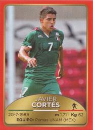 2013 Panini Road to 2014 FIFA World Cup Brazil Stickers - Mexico de Oro #M12 Javier Cortes Front