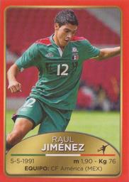2013 Panini Road to 2014 FIFA World Cup Brazil Stickers - Mexico de Oro #M17 Raul Jimenez Front