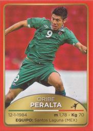 2013 Panini Road to 2014 FIFA World Cup Brazil Stickers - Mexico de Oro #M18 Oribe Peralta Front