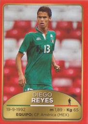 2013 Panini Road to 2014 FIFA World Cup Brazil Stickers - Mexico de Oro #M8 Diego Reyes Front