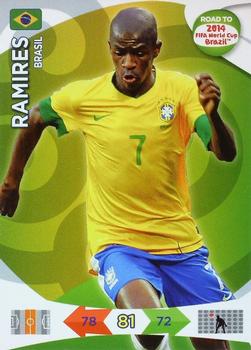 2013 Panini Adrenalyn XL Road to 2014 FIFA World Cup Brazil #22 Ramires Front