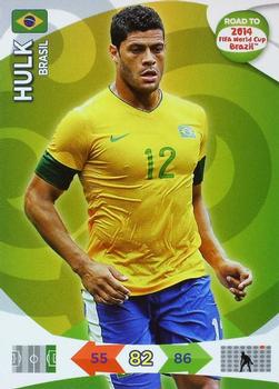 2013 Panini Adrenalyn XL Road to 2014 FIFA World Cup Brazil #27 Hulk Front