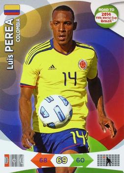 2013 Panini Adrenalyn XL Road to 2014 FIFA World Cup Brazil #31 Luis Perea Front