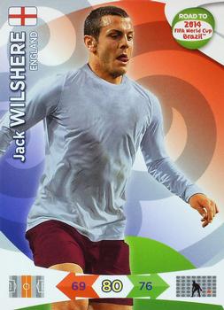 2013 Panini Adrenalyn XL Road to 2014 FIFA World Cup Brazil #65 Jack Wilshere Front