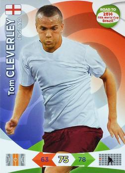 2013 Panini Adrenalyn XL Road to 2014 FIFA World Cup Brazil #66 Tom Cleverley Front