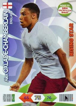 2013 Panini Adrenalyn XL Road to 2014 FIFA World Cup Brazil #69 Alex Oxlade-Chamberlain Front