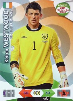 2013 Panini Adrenalyn XL Road to 2014 FIFA World Cup Brazil #109 Keiren Westwood Front