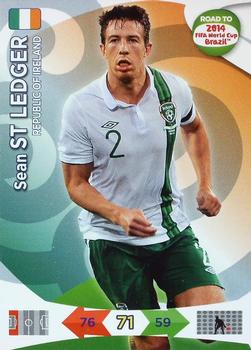 2013 Panini Adrenalyn XL Road to 2014 FIFA World Cup Brazil #111 Sean St Ledger Front