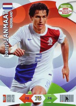 2013 Panini Adrenalyn XL Road to 2014 FIFA World Cup Brazil #131 Daryl Janmaat Front