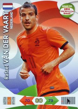 2013 Panini Adrenalyn XL Road to 2014 FIFA World Cup Brazil #134 Rafael van der Vaart Front