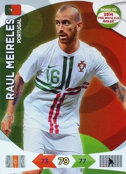 2013 Panini Adrenalyn XL Road to 2014 FIFA World Cup Brazil #153 Raul Meireles Front