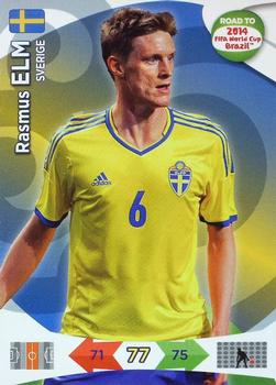 2013 Panini Adrenalyn XL Road to 2014 FIFA World Cup Brazil #171 Rasmus Elm Front