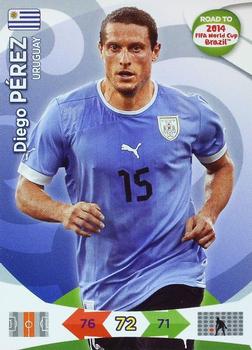 2013 Panini Adrenalyn XL Road to 2014 FIFA World Cup Brazil #187 Diego Perez Front