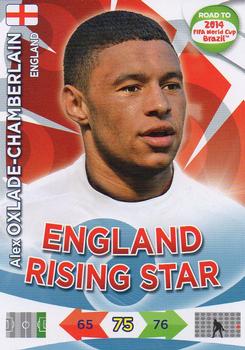 2013 Panini Adrenalyn XL Road to 2014 FIFA World Cup Brazil #69 Alex Oxlade-Chamberlain Front