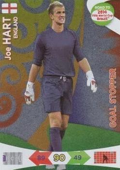2013 Panini Adrenalyn XL Road to 2014 FIFA World Cup Brazil - Goal Stoppers #211 Joe Hart Front