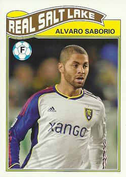 2013 Topps MLS - 1978 English Footballer #EPL-AS Alvaro Saborio Front