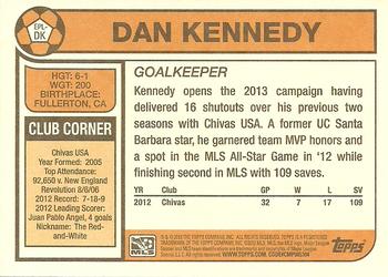 2013 Topps MLS - 1978 English Footballer #EPL-DK Dan Kennedy Back