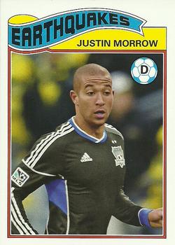 2013 Topps MLS - 1978 English Footballer #EPL-JM Justin Morrow Front