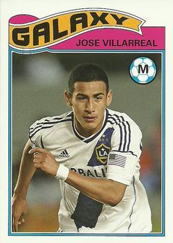 2013 Topps MLS - 1978 English Footballer #EPL-JV Jose Villarreal Front