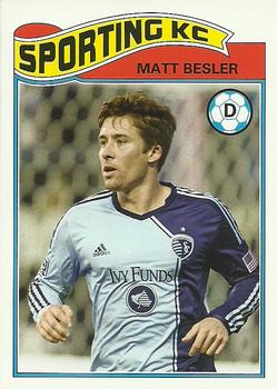 2013 Topps MLS - 1978 English Footballer #EPL-MB Matt Besler Front