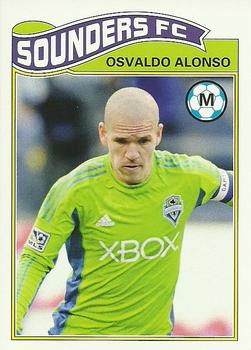2013 Topps MLS - 1978 English Footballer #EPL-OA Osvaldo Alonso Front